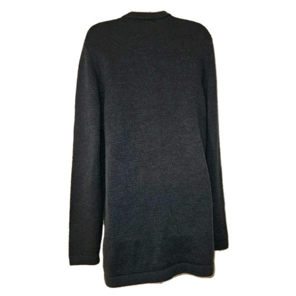 Arte Meche Alpaca Fina Knit Cardigan Sweater Button Down Grandmacore Peru Made - Picture 2 of 3